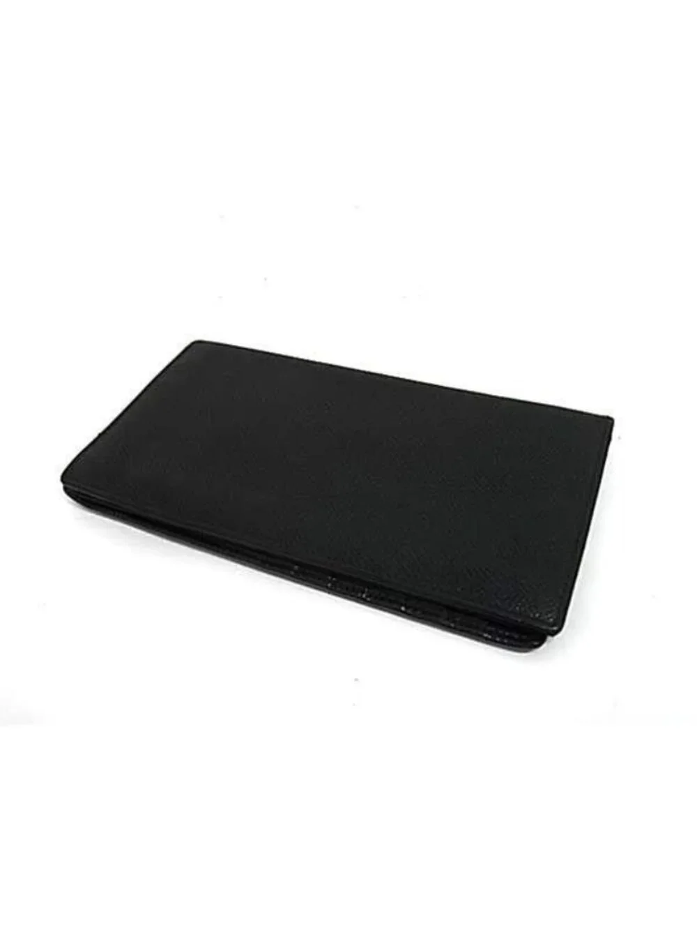 Bvlgari Wallet Classico Black Gray Leather Billfold